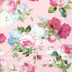 Lunch Paper Napkin: Scarlett Pink