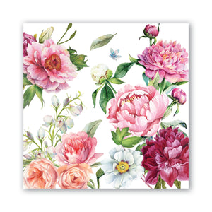 Cocktail Paper Napkin: Blush Peony