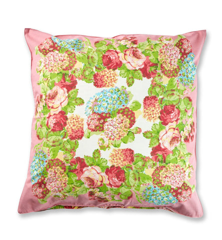 April Cornell Spring Gathering Pillow, Coral