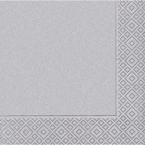 Cocktail Paper Napkin: Silver