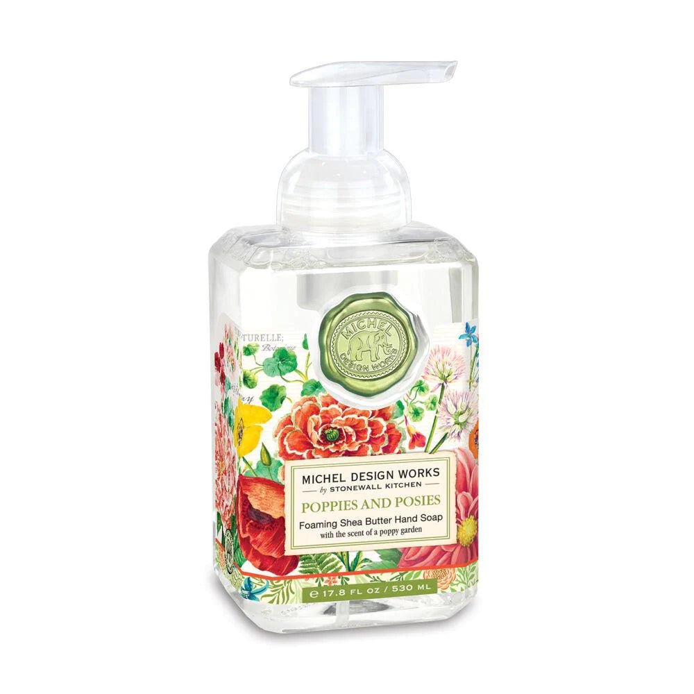 Poppies And Posies Foaming Soap