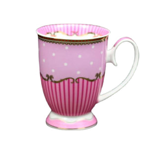 Striped China Mug