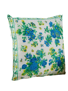 April Cornell Artist's Garden Pillow - Blue