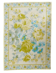 April Cornell Cottage Rose Placemat - Ivory, INDIVIDUALLY SOLD