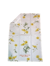 I Think About You Every Daisy Tea Towel