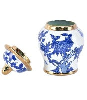 Blue And White Ginger Jar