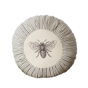 Pleated Bee Pillow